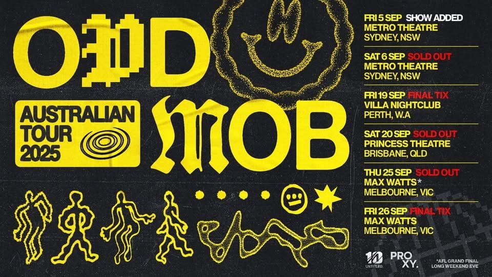 ODD MOB Australia Tour 2025 – Boorloo/Perth