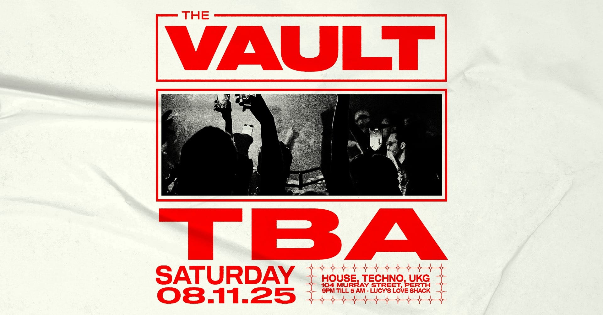 The Vault | Saturdays ft. TBA