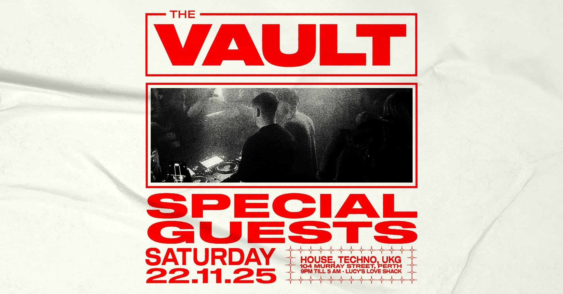 The Vault | Saturdays ft. Special Guest