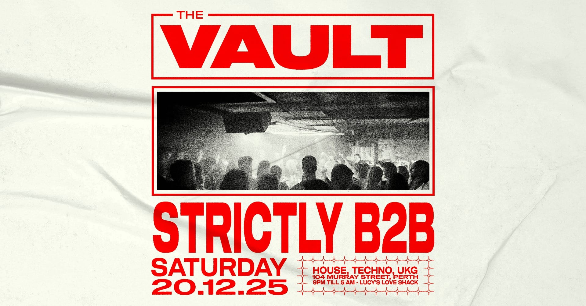 𝗧𝗵𝗲 𝗩𝗮𝘂𝗹𝘁 | 𝗦𝗮𝘁𝘂𝗿𝗱𝗮𝘆𝘀 𝗳𝘁. 𝗦𝘁𝗿𝗶𝗰𝘁𝗹𝘆 𝗕𝟮𝗕