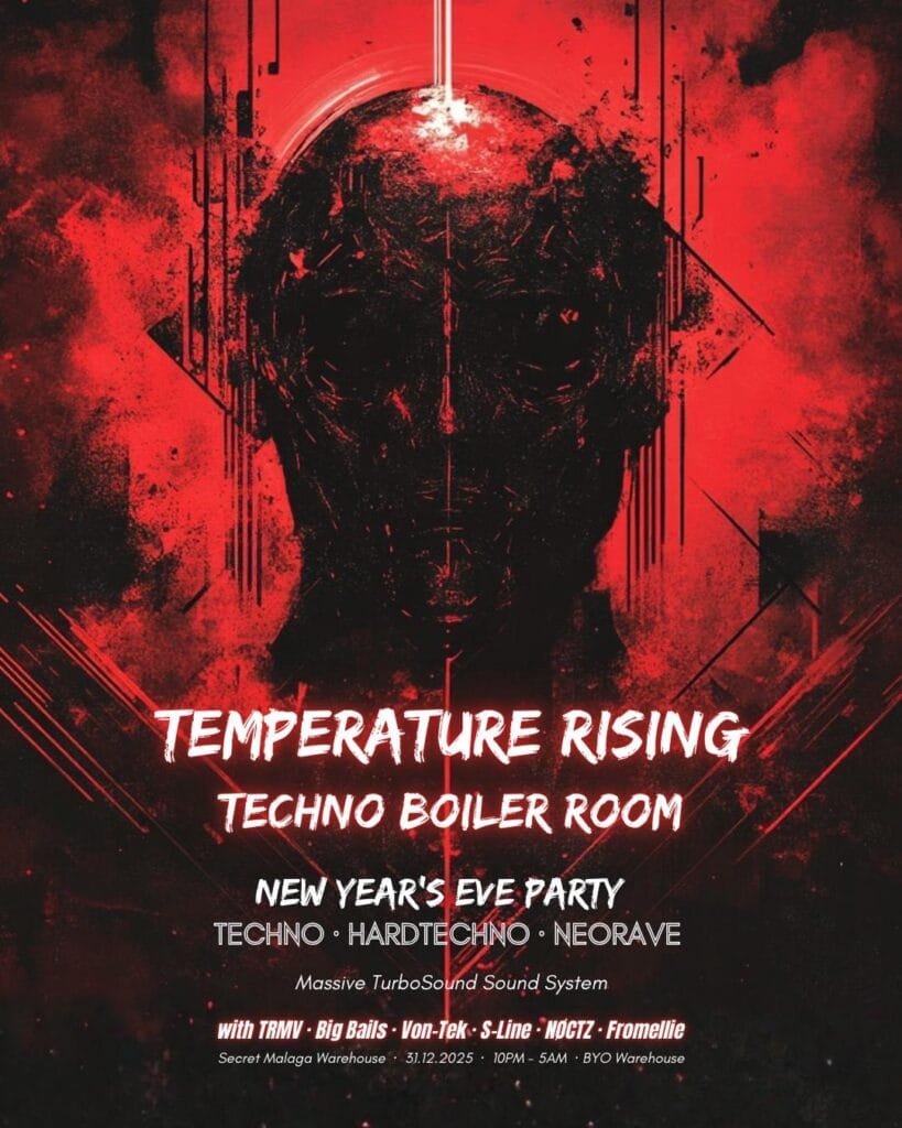 Temperature Rising, Techno Boiler room Perth