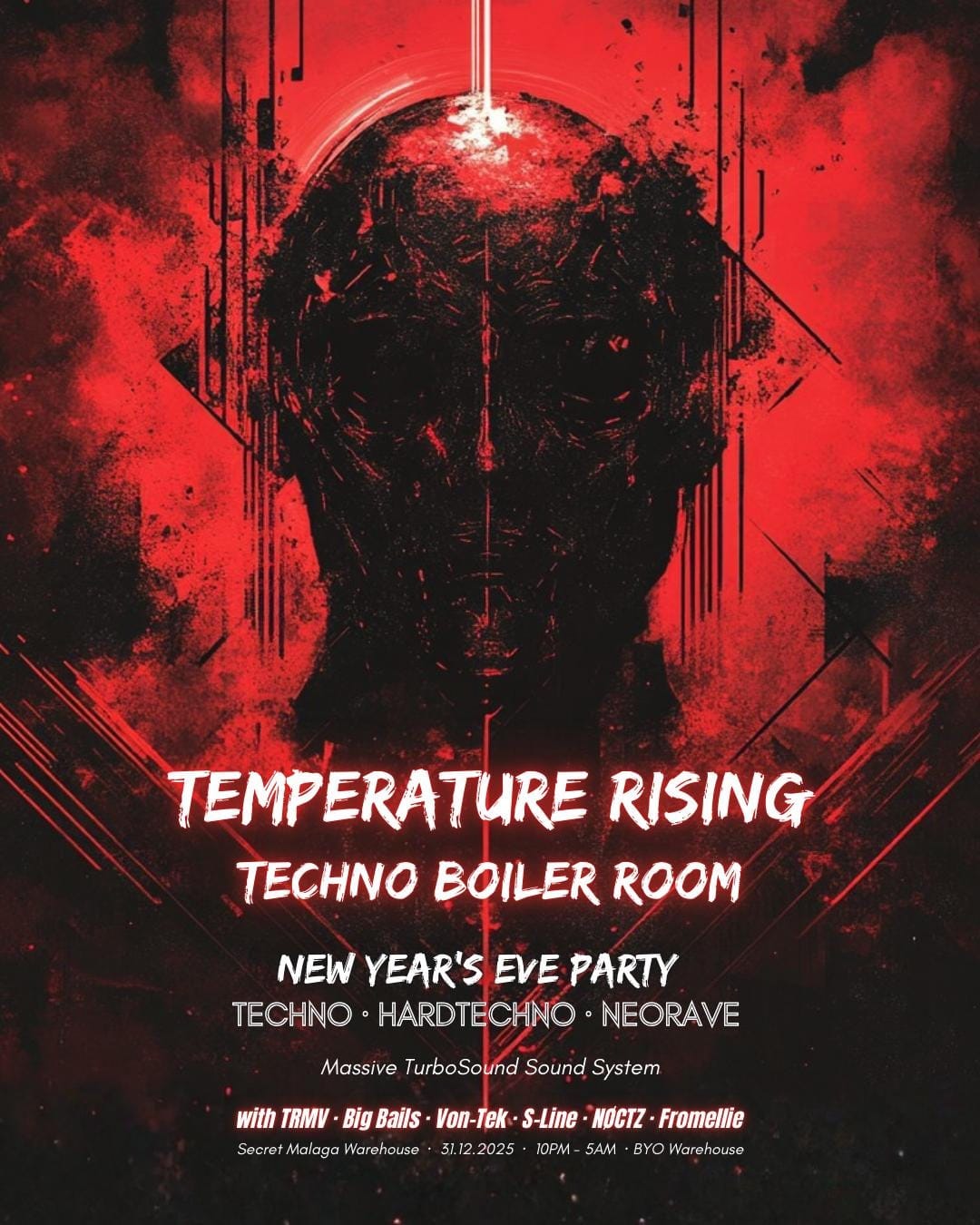 Temperature Rising, Techno Boiler room Perth