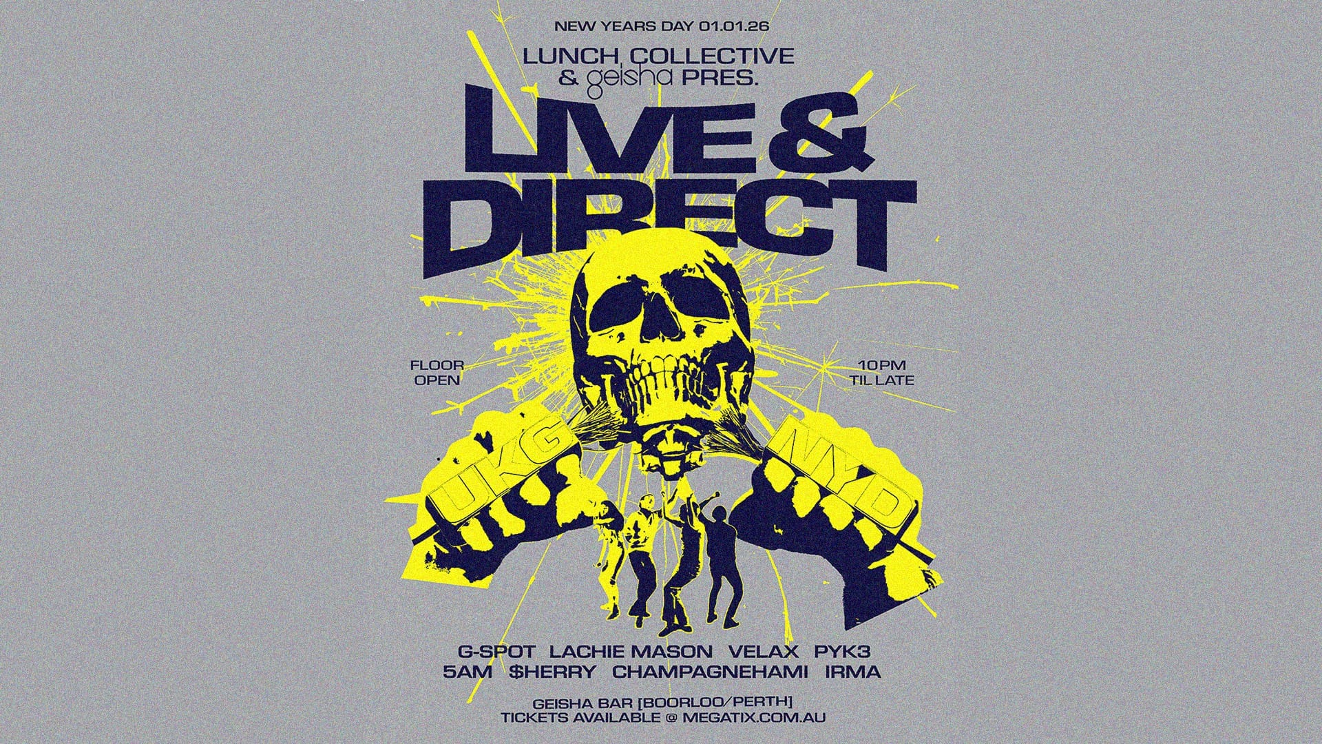 LIVE & DIRECT ✞ NYD EDITION Live and Direct Perth