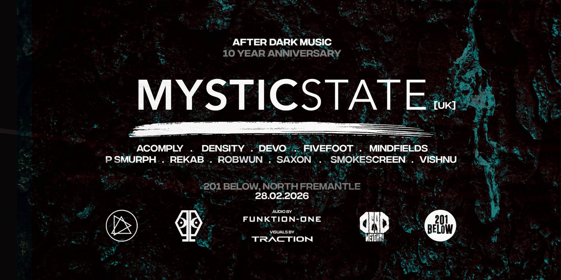 ADM 10 year anniversary featuring Mystic State [UK]