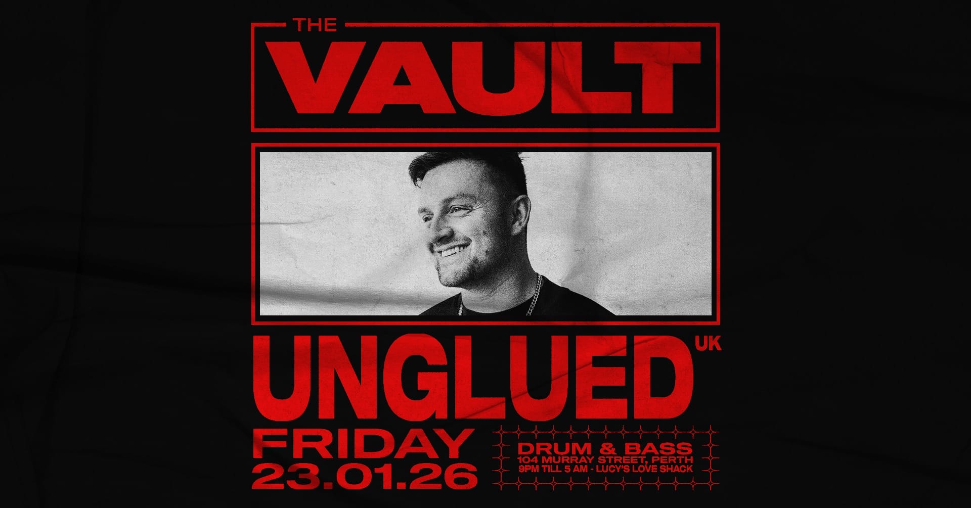 The Vault | Fridays ft. Unglued (UK) 𝗧𝗵𝗲 𝗩𝗮𝘂𝗹𝘁 | 𝗙𝗿𝗶𝗱𝗮𝘆𝘀 𝗳𝘁. 𝗨𝗻𝗴𝗹𝘂𝗲𝗱 (𝗨𝗞)