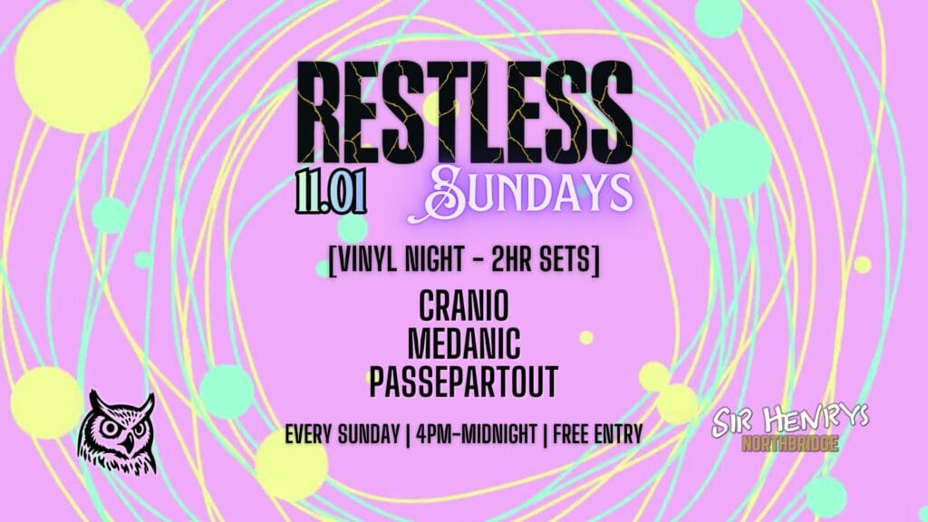 Restless Sundays home at Sir Henry's Northbridge