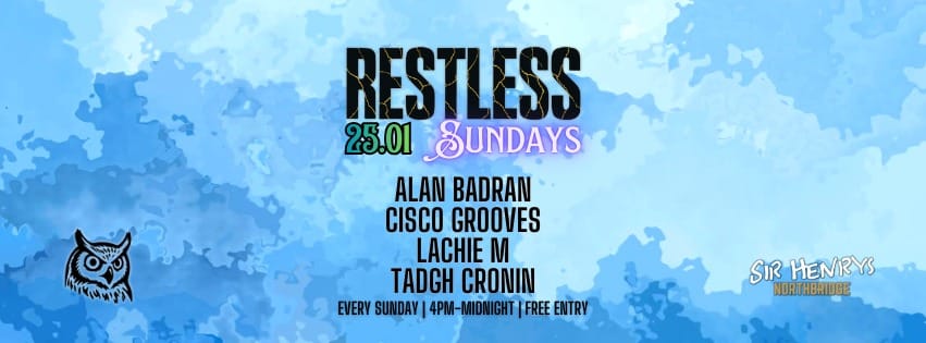 Restless Sundays home at Sir Henry's Northbridge 2026