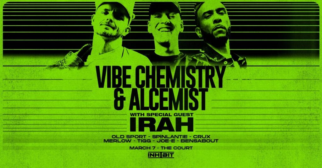 Inhibit presents 𝗩𝗜𝗕𝗘 𝗖𝗛𝗘𝗠𝗜𝗦𝗧𝗥𝗬 & 𝗔𝗟𝗖𝗘𝗠𝗜𝗦𝗧 𝘄𝗶𝘁𝗵 𝘀𝗽𝗲𝗰𝗶𝗮𝗹 𝗴𝘂𝗲𝘀𝘁 𝗜𝗥𝗔𝗛 - Perth 2026