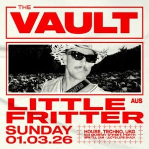 𝗧𝗵𝗲 𝗩𝗮𝘂𝗹𝘁 | 𝗟𝗼𝗻𝗴 𝗪𝗲𝗲𝗸𝗲𝗻𝗱 𝗳𝘁. 𝗟𝗶𝘁𝘁𝗹𝗲 𝗙𝗿𝗶𝘁𝘁𝗲𝗿 (𝗔𝗨𝗦) Little Fritter makes his return to The Vault for the Long Weekend.