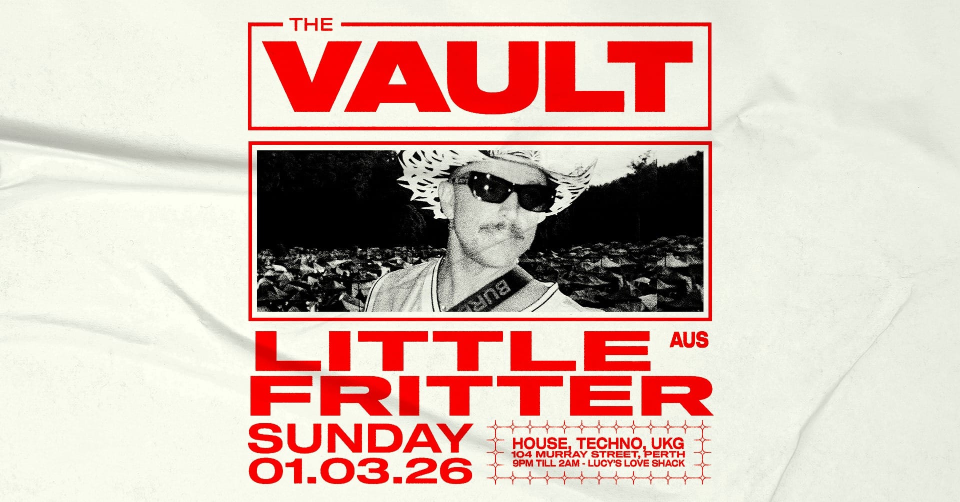 𝗧𝗵𝗲 𝗩𝗮𝘂𝗹𝘁 | 𝗟𝗼𝗻𝗴 𝗪𝗲𝗲𝗸𝗲𝗻𝗱 𝗳𝘁. 𝗟𝗶𝘁𝘁𝗹𝗲 𝗙𝗿𝗶𝘁𝘁𝗲𝗿 (𝗔𝗨𝗦) Little Fritter makes his return to The Vault for the Long Weekend.