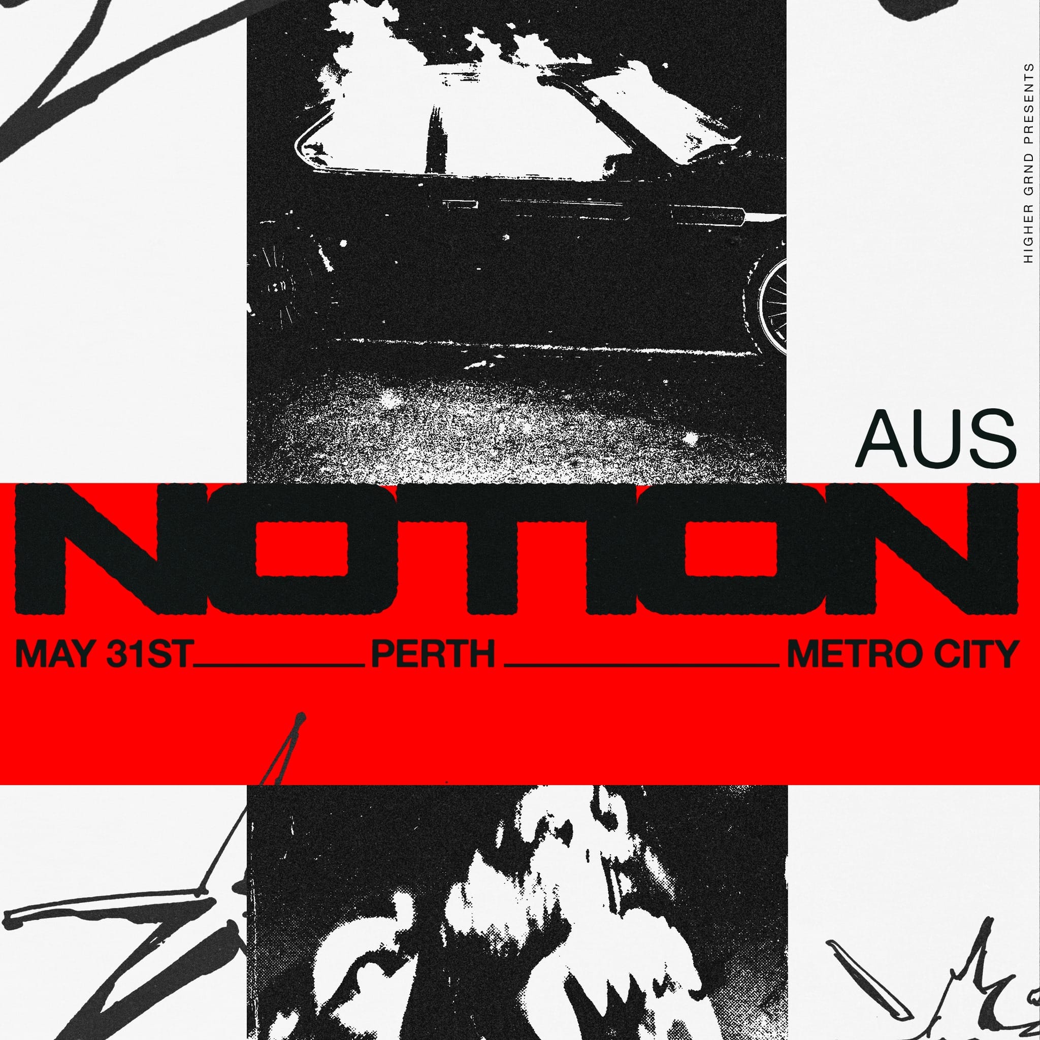 Higher Grnd & RADAR present NOTION (UK) Perth Metro City 31st May 2026