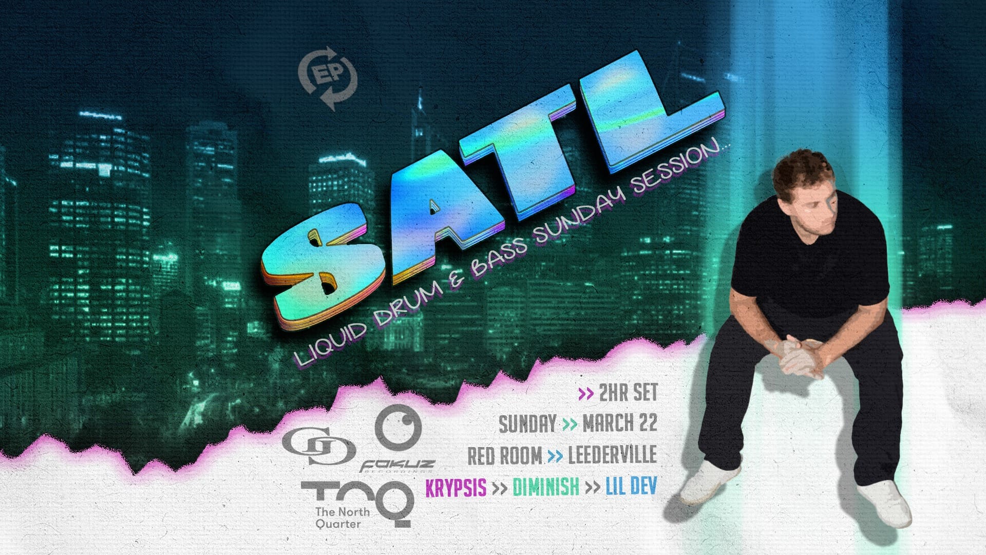 SATL - Liquid Sunday Session - The Red Room - Leederville ๐ฆ๐๐ง๐ (POL) FokuzUK ยท The North Quarter ยท Gemini Gemini