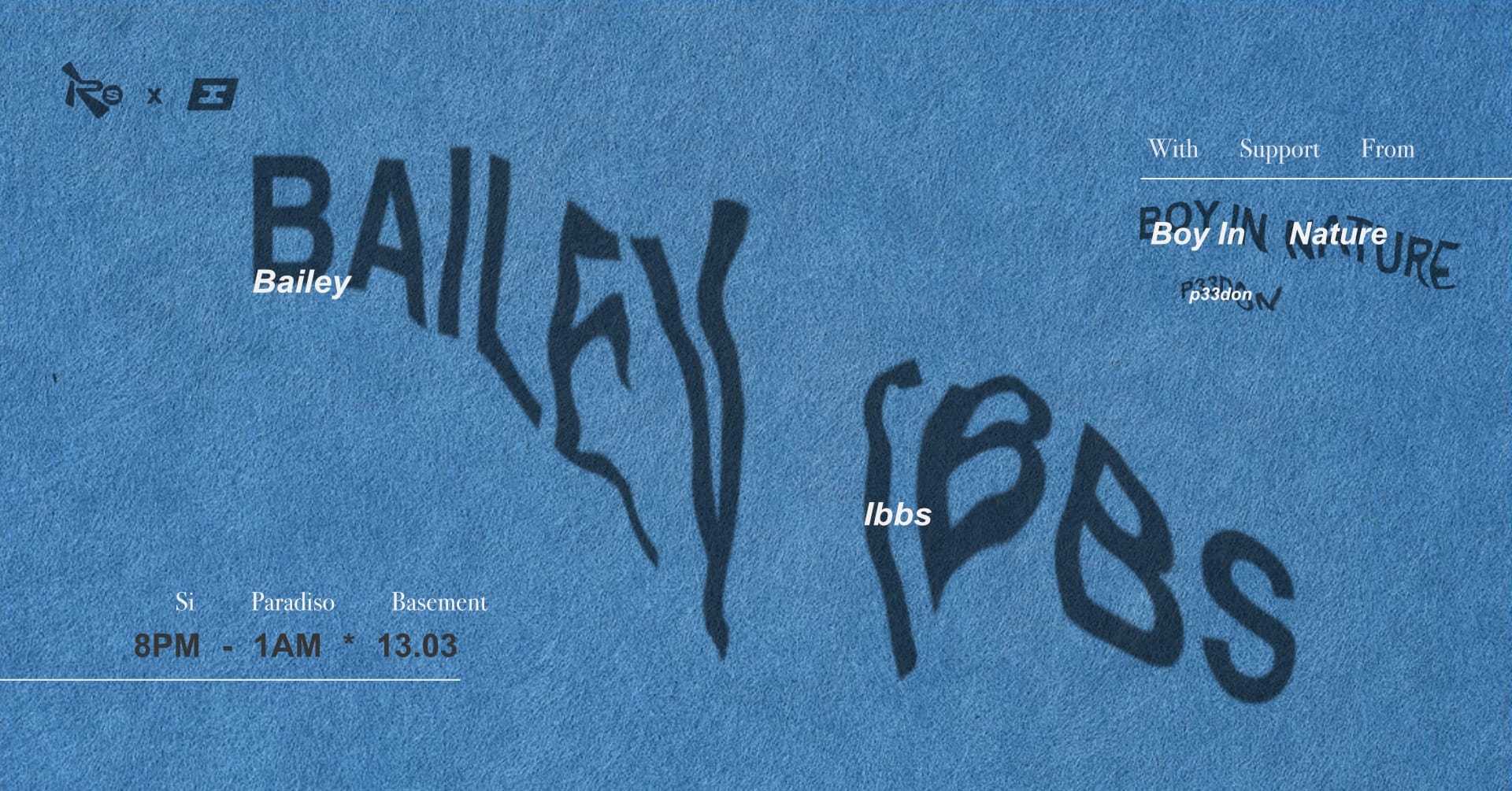Inessence & Rhythm System presents. Bailey Ibbs [UK]