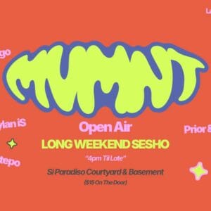 Si Paradiso Sunday ft. MVMNT (Labour Day Long Weekend)