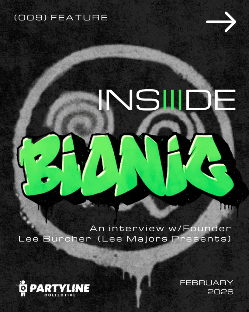 Bionic/ Lee Majors Presnets - Interview with PartyLine Collective Perth, February 2026