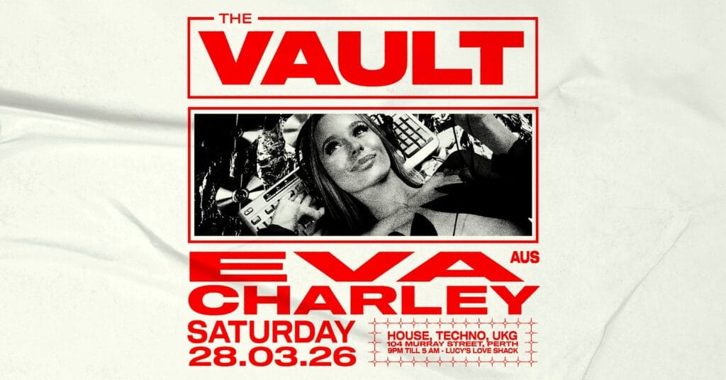 𝗧𝗵𝗲 𝗩𝗮𝘂𝗹𝘁 | 𝗦𝗮𝘁𝘂𝗿𝗱𝗮𝘆𝘀 𝗳𝘁. 𝗘𝘃𝗮 𝗖𝗵𝗮𝗿𝗹𝗲𝘆 (𝗔𝗨𝗦) Eva Charley makes her debut at The Vault to end March with a bang.