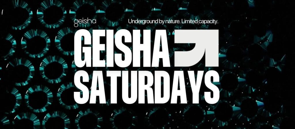 GEISHA SATURDAYS presents KALLIDE Underground by nature. Limited capacity. ✧ Saturday 21st March 2026