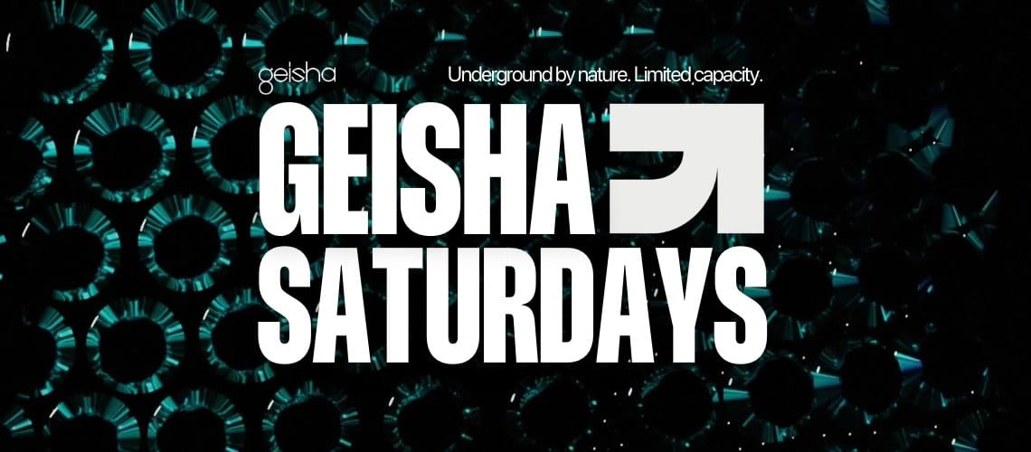 GEISHA SATURDAYS presents KALLIDE Underground by nature. Limited capacity. ✧ Saturday 21st March 2026