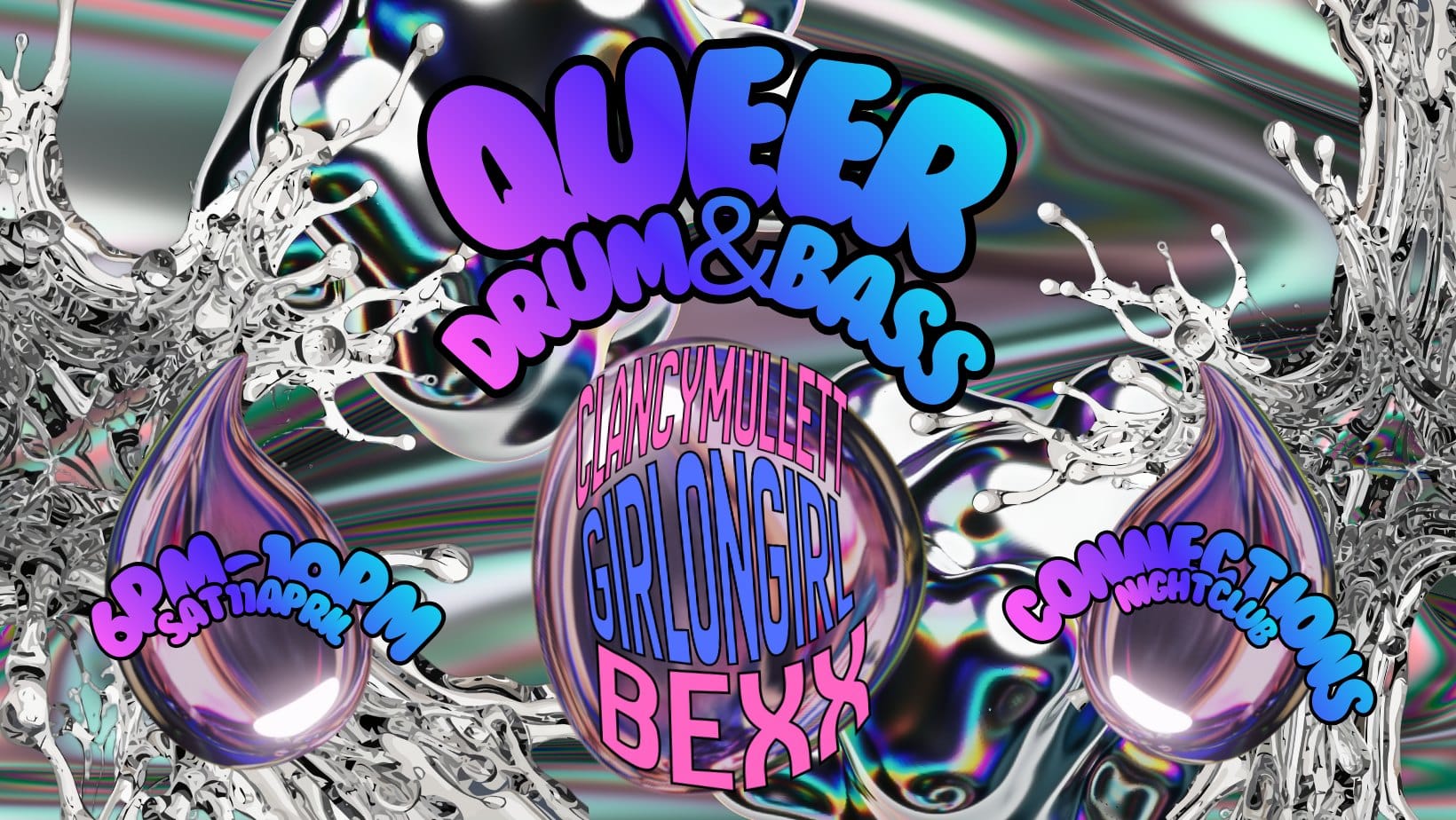 🏳️‍🌈🏳️‍⚧️ QUEER DRUM & BASS 🏳️‍⚧️🏳️‍🌈 💞 SAFE SPACE 💞 ALL WELCOME 💞 🕕 EVENING PARTY 6PM - 10PM 🕕