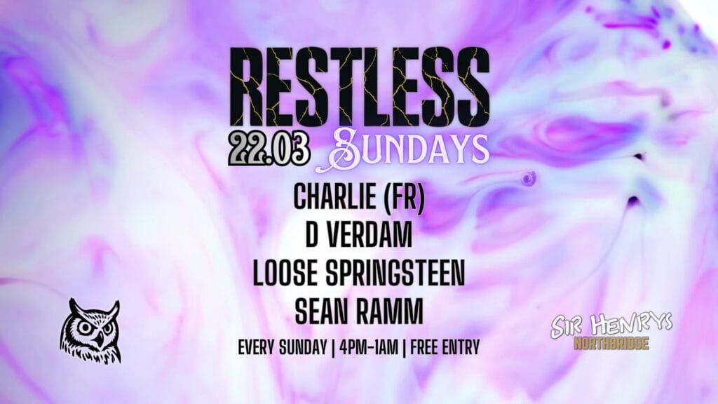 Restless Sundays home at Sir Henry's Northbridge