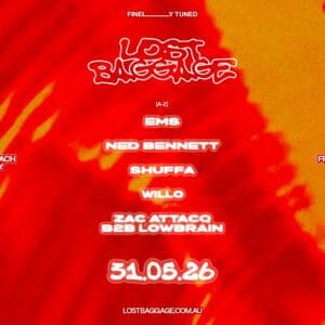 Finely Tuned & Lost Sundays pres. Lost Baggage Perth Port Beach Brewery (North Fremantle, WA) Sunday, 31 May 2026 5:00 pm