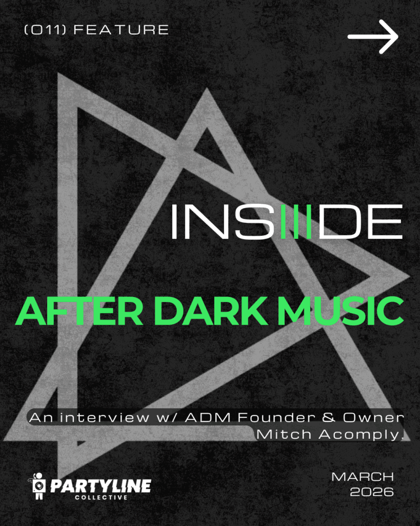 Insiiide After Dark Music Perth. An interview with founder and director Mitch Acomply- PartyLine Collective Perth