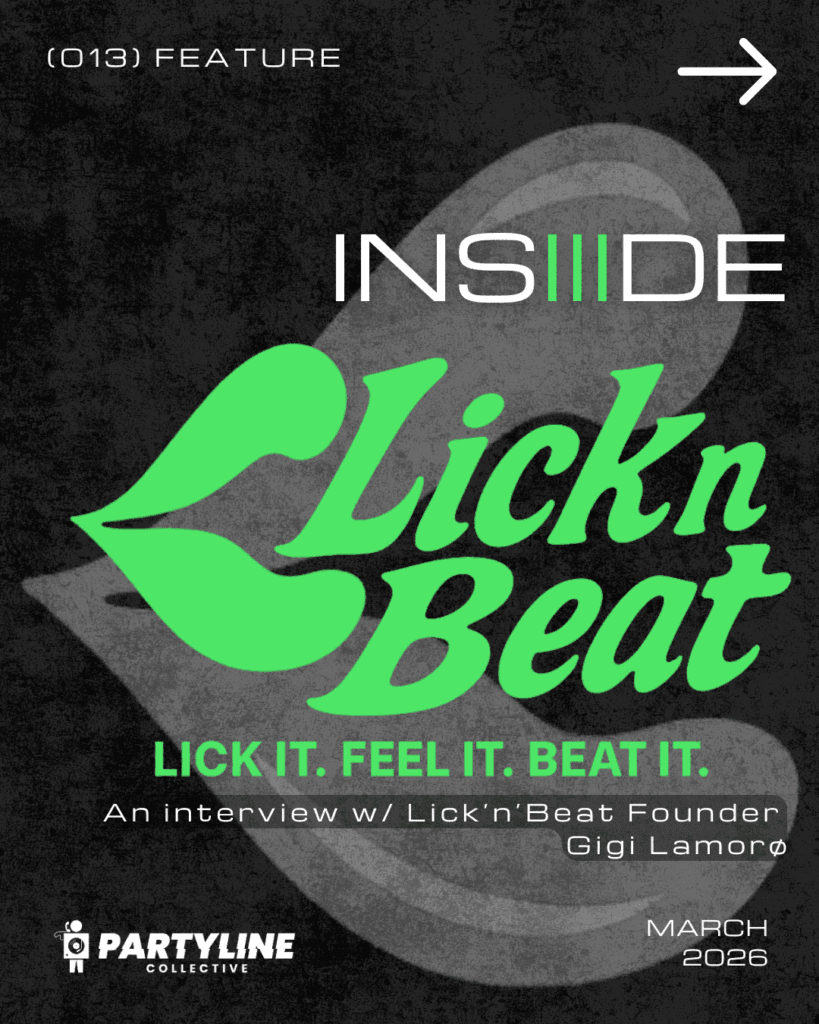 INSIIIDE interview with Lick n Beat From Perth with PartyLine Perth March 2026