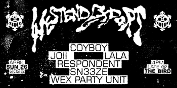 WESTEND EXPORT @ THE BIRD The Bird (Northbridge, Perth, WA) Sunday, 26 April 2026 4:00 pm