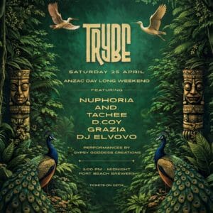 🌴 TRYBE • END OF SUMMER CLOSER 🌴 🪘 ANZAC DAY LONG WEEKEND 🪘