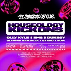 𝙏𝙃𝙄𝙎 𝙎𝘼𝙏𝙐𝙍𝘿𝘼𝙔 Join us for @houseologywa kick ons this Saturday after our day event at Port Beach Brewery