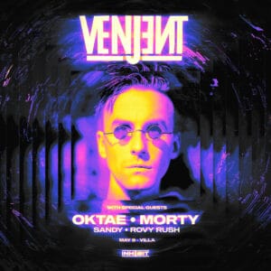 Inhibit presents VENJENT 18+ 09:00pm, Sat 9th May 2026 Villa Nightclub