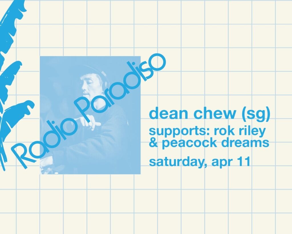 DARKER THAN WAX FT. DEAN CHEW (SG)