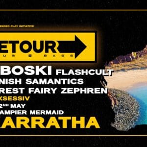 🚧 𝗛𝗼𝗹𝗱 𝗼𝗻 𝘁𝗶𝗴𝗵𝘁! 𝗜𝘁'𝘀 𝗮 𝗗𝗥𝗨𝗠 + 𝗕𝗔𝗦𝗦 >> 𝗗𝗘𝗧𝗢𝗨𝗥 !! 🚧 DETOUR rolls into 𝗗𝗮𝗺𝗽𝗶𝗲𝗿 𝗠𝗲𝗿𝗺𝗮𝗶𝗱 with a stacked line up of Perth's hottest Drum & Bass Artists & DJs