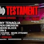 TMRW Music Ministry of Sound Testament 2026 - Perth 90s Session 2:00pm, Sun 19 July, 2026 The Court, WA