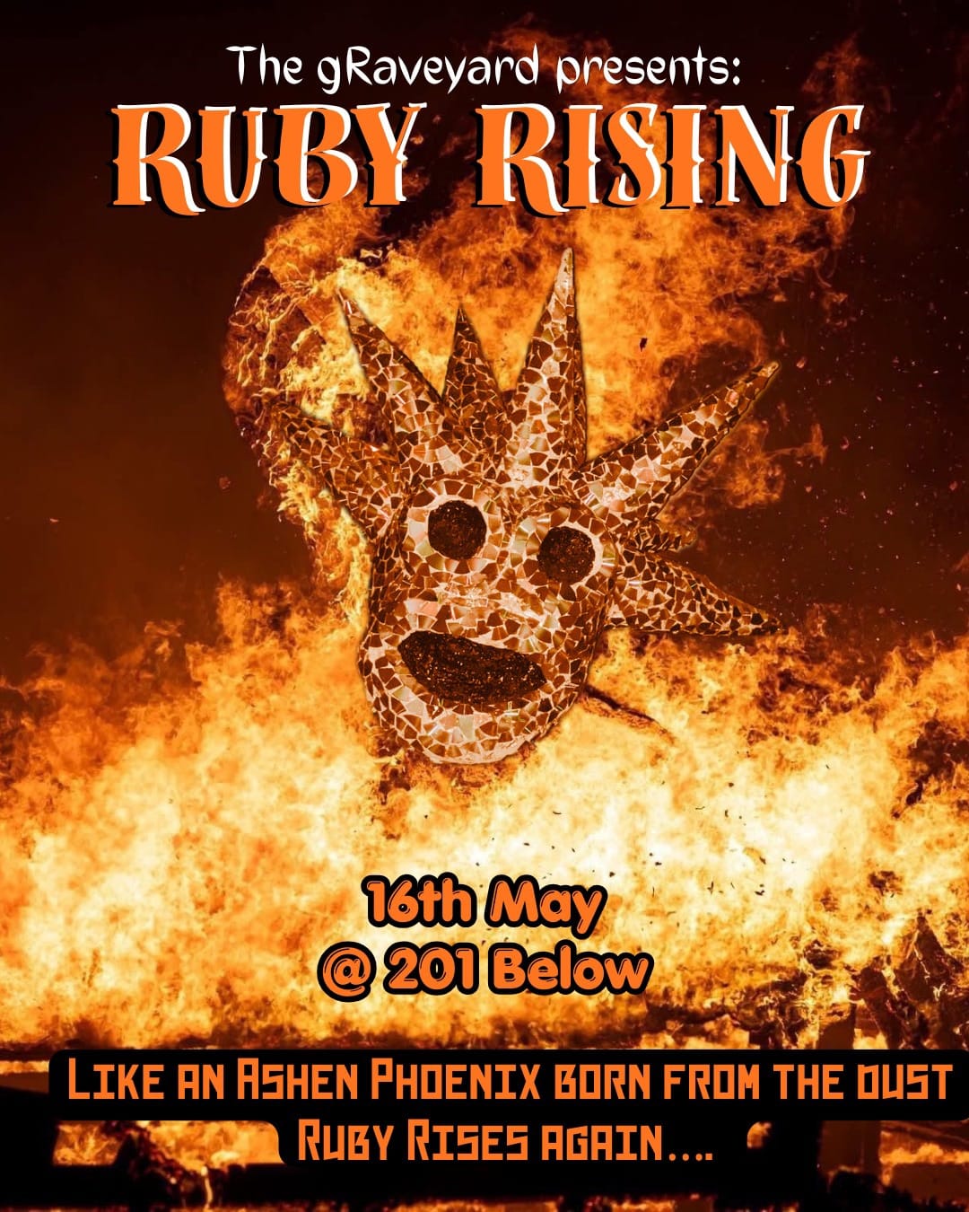 The gRaveyard The gRaveyard Presents: Ruby Rising 201 BELOW (North Fremantle, WA) Saturday, 16 May 2026 6:00 pm