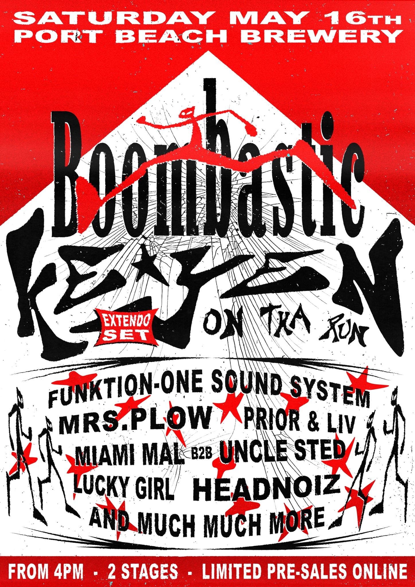 BOOMBASTIC returns to Port Beach Brewery on May 16th