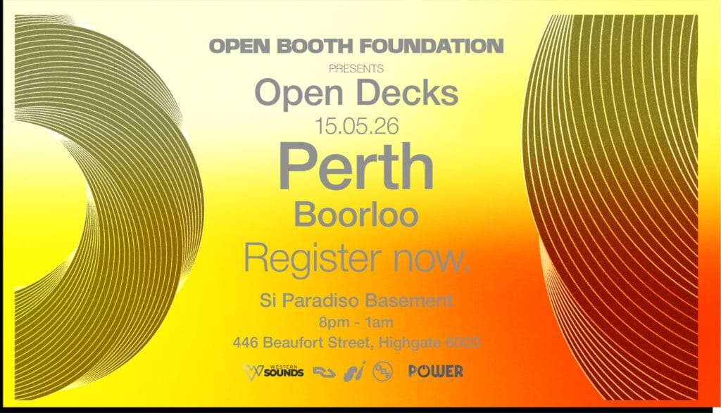 Open decks 15.05.26 Si paridiso Perth