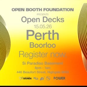 Open decks 15.05.26 Si paridiso Perth