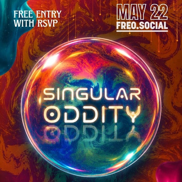 Singular Oddity 7:00pm, Fri 22 May, 2026 Freo.Social, WA
