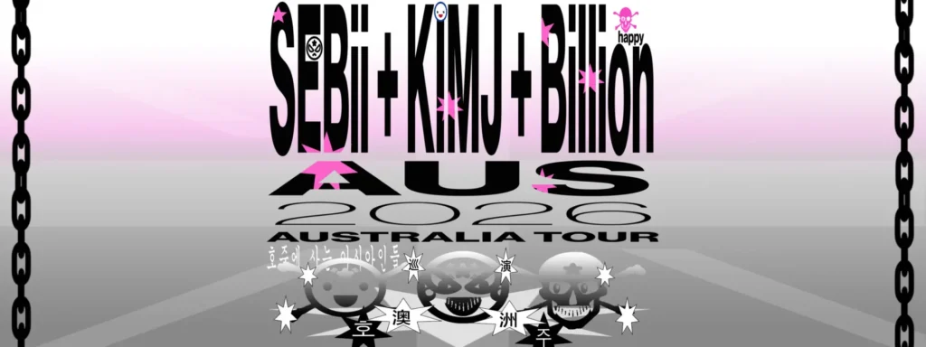 The Rechabite SEBii, kimj, Billionhappy - Australia 2026 6:30pm, Sun 31 May, 2026 The Rechabite, WA