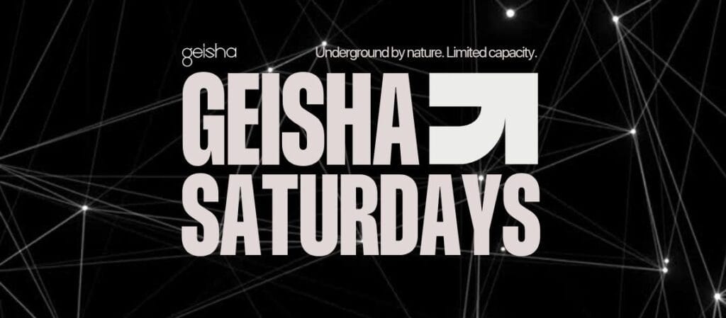GEISHA SATURDAYS: DALE DEBELJAK Underground by nature. Limited capacity. ✧ Saturday 6th June 2026 ✧ 10:00PM – 5AM ✧ Geisha Bar, 135A James St, Northbridge