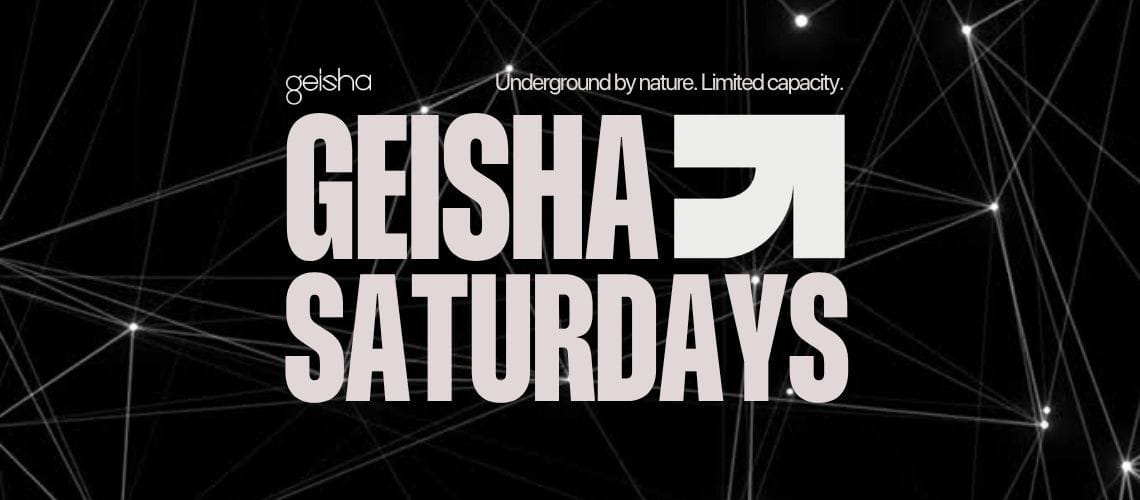 GEISHA SATURDAYS: DALE DEBELJAK Underground by nature. Limited capacity. ✧ Saturday 6th June 2026 ✧ 10:00PM – 5AM ✧ Geisha Bar, 135A James St, Northbridge